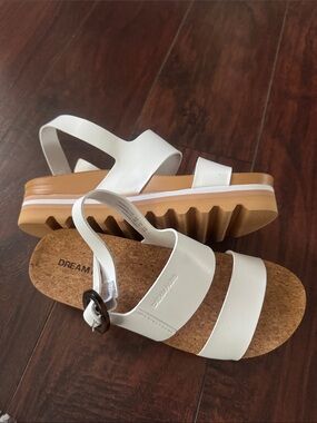 White Platform Sandals